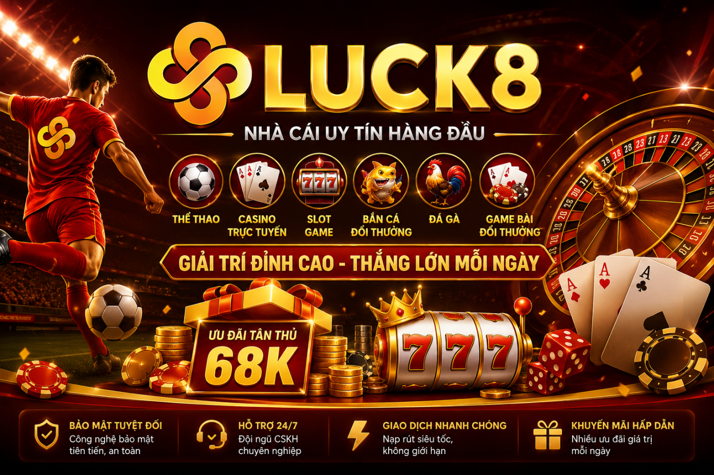 Nhà cái uy tín LUCK8